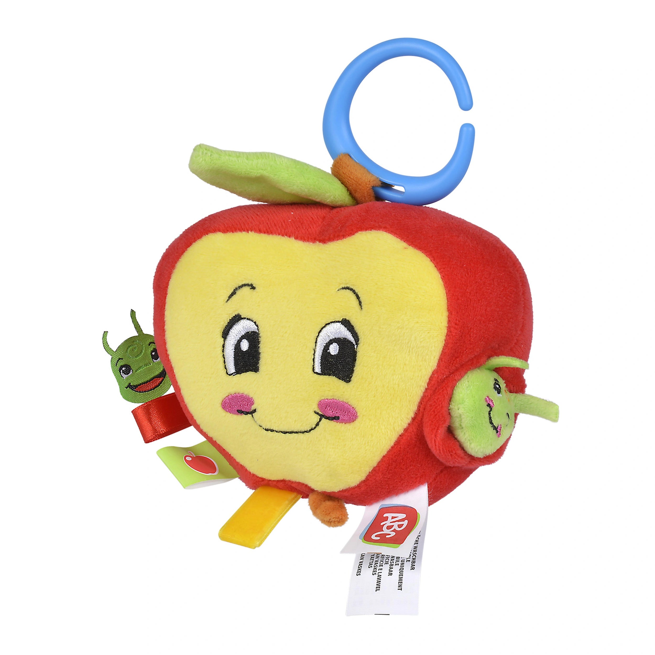 Simba - ABC Activities Apple with Caterpillar Cuddle - Baby Activity Toys