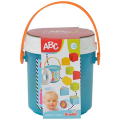 Simba - ABC Colorful Sorting Bucket - Baby Activity Toys