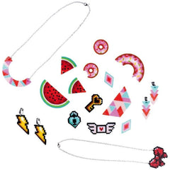 Simba - Art & Fun Mini Iron-On Beads Necklace Earring Set - Arts & Crafts