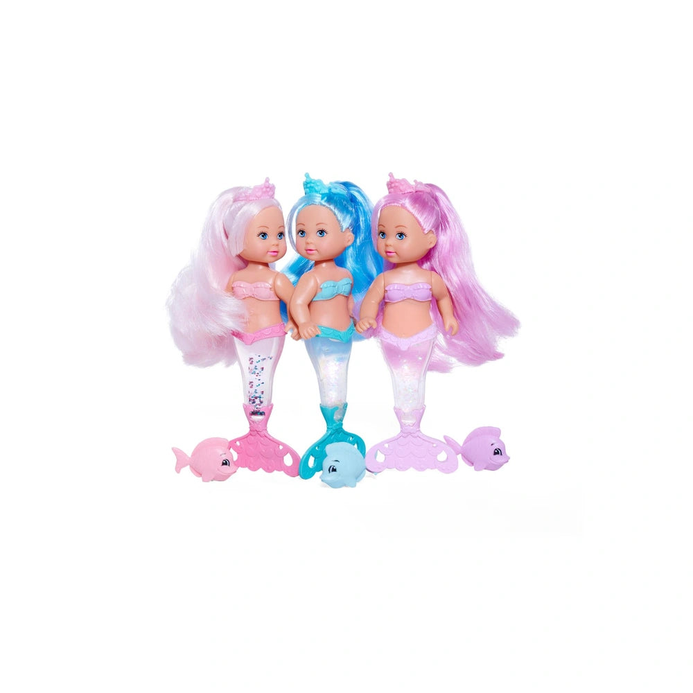 Simba - Dolls - Evi Love Mermaid Doll - Glitter Tail - 3 Years - Creative Play