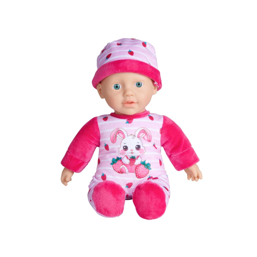 Simba - Muñecas - Muñeca suave Laura Strawbunny - Fresa rosa - 3 Años