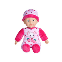 Simba - Muñecas - Muñeca suave Laura Strawbunny - Fresa rosa - 3 Años