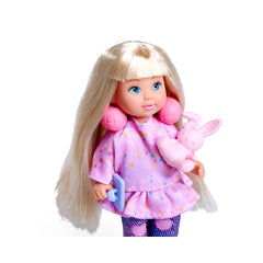 Simba - Muñecas - Set de Mini Muñeca Evi Love Viaje Divertido - Rosa - 3 Años