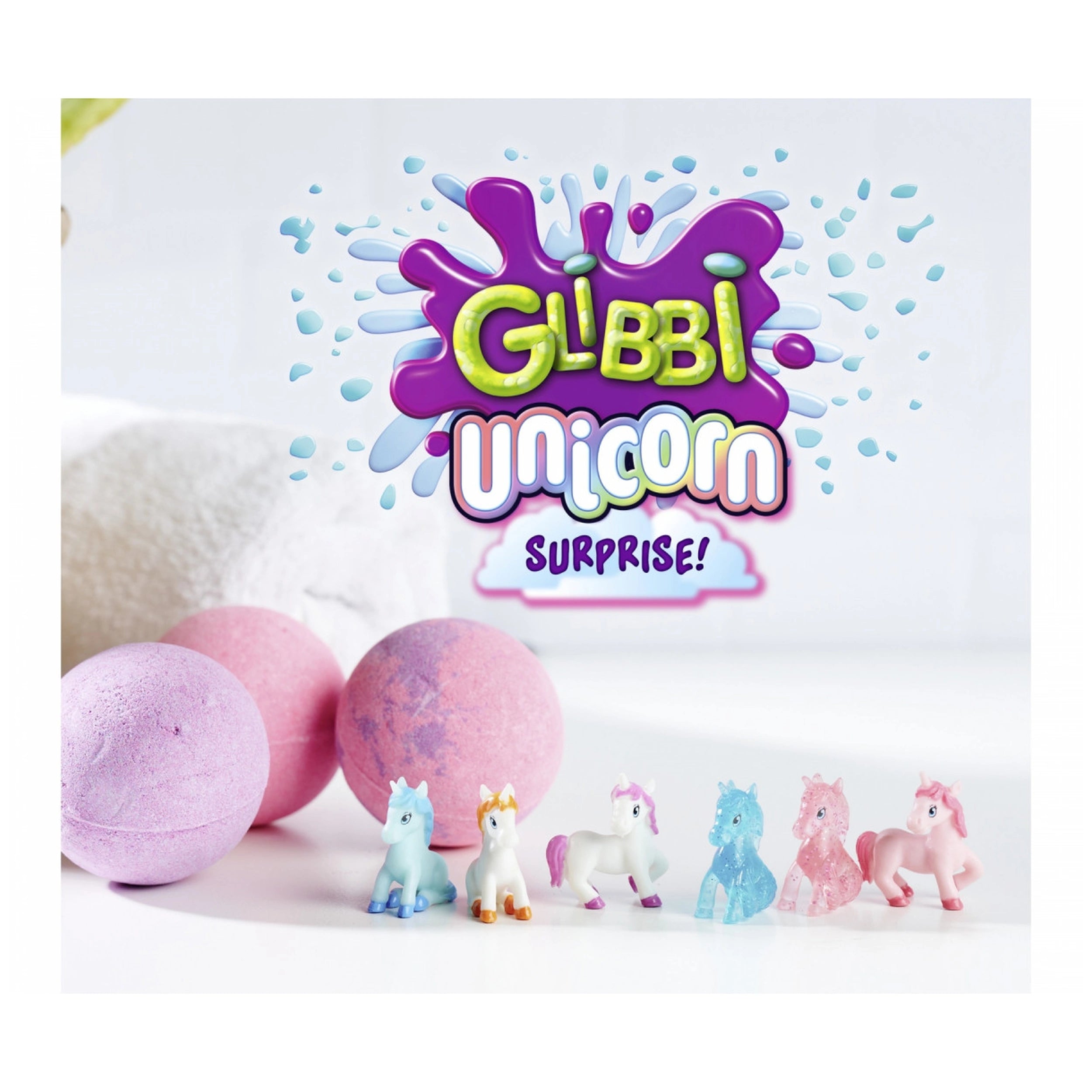 Simba - Glibbi Unicorn Bath Surprise Bomb - Bath Toys