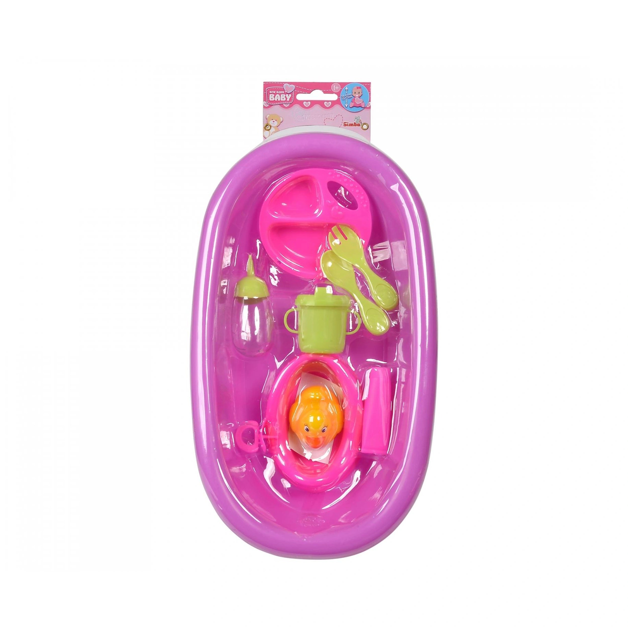 Simba - New Born Baby Bathtub for Dolls, 2-ass. - Dolls, Playsets & Toy Figures