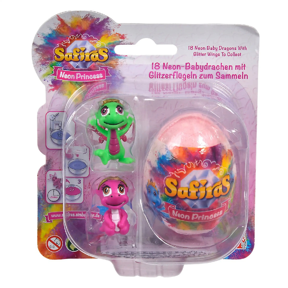 Simba - Safiras V Neon Princess - Figuras de Acción y Juguetes