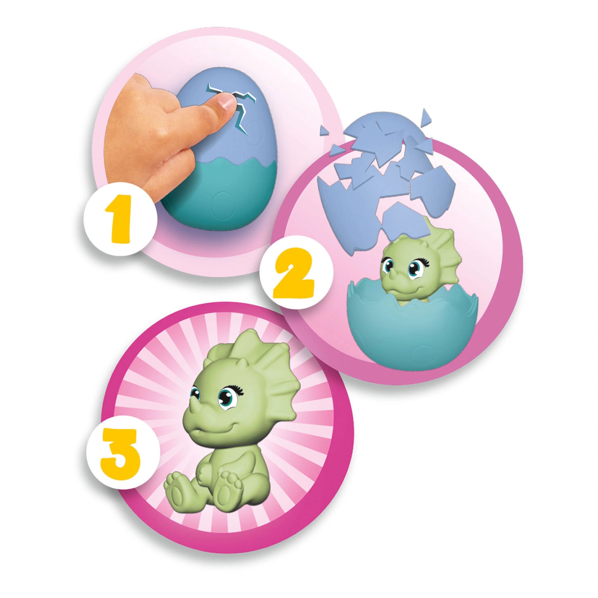Simba - Steffi LOVE Dino Surprise Pop - Dolls, Playsets & Toy Figures