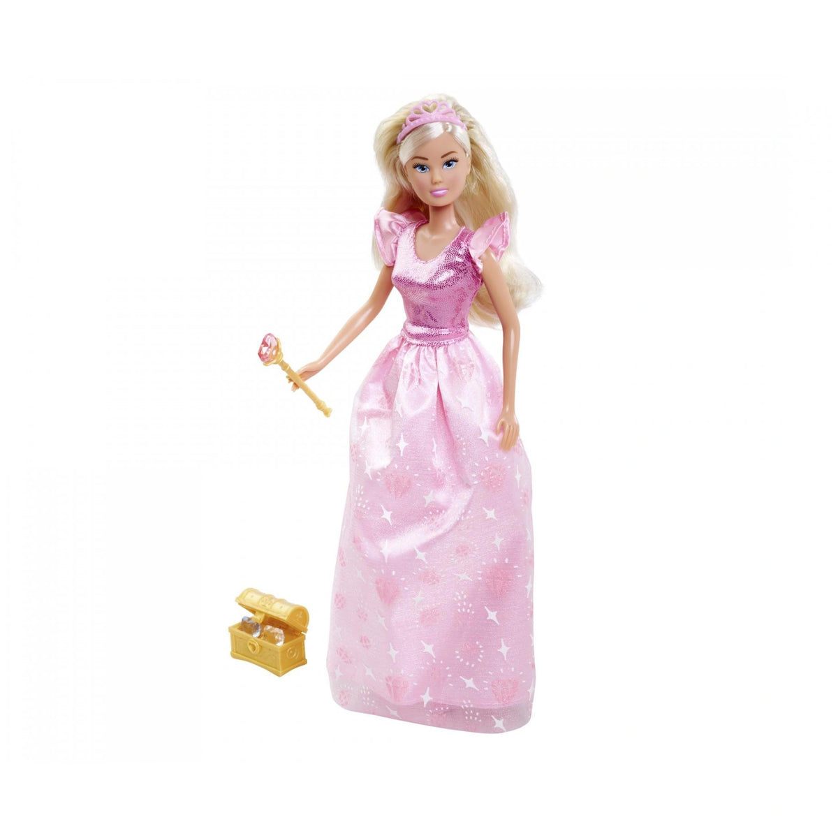 Simba - Muñeca Princesa Steffi LOVE con Cofre del Tesoro - Juegos de Muñecas y Figuras de Juguete