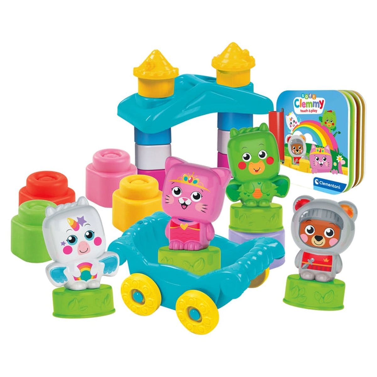 Soft Clemmy - Touch And Play Hero & Princess Baby Activity Toys