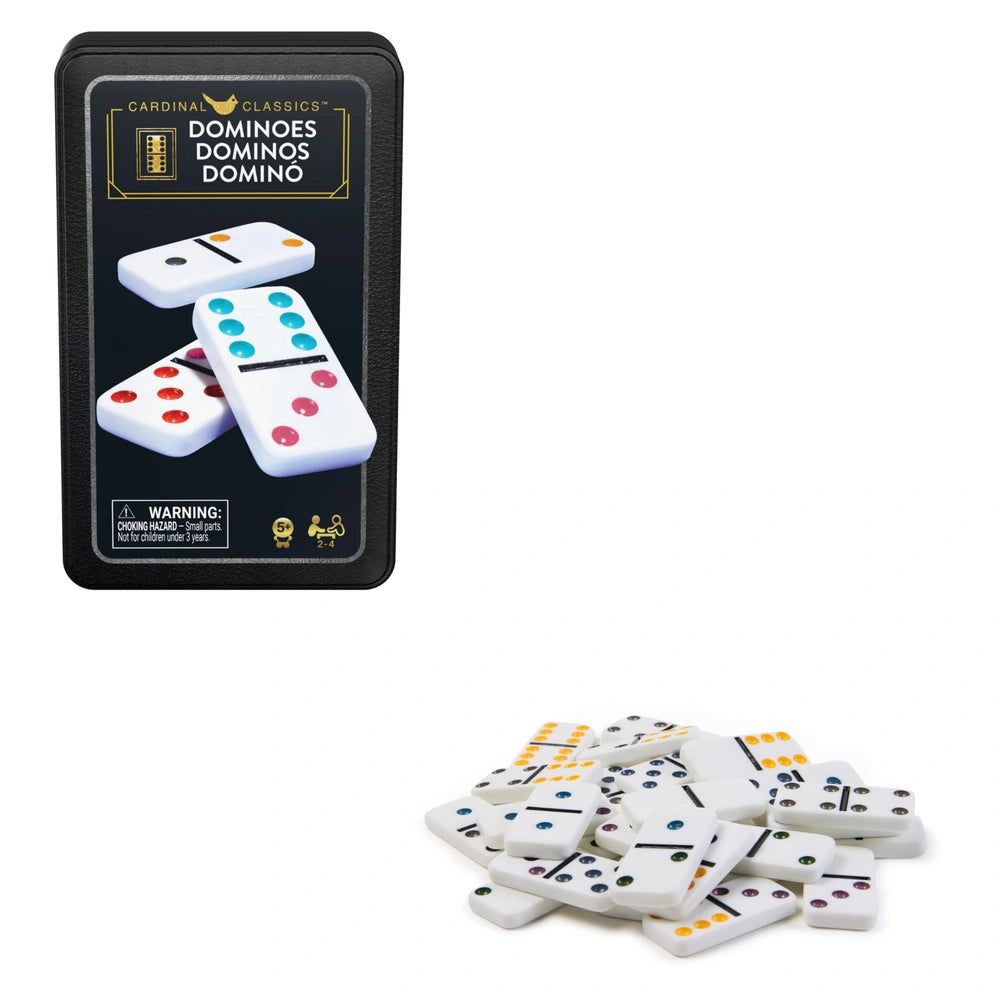 Spin Master - Juego de Dómino Doble Seis de Viaje - Juegos de Mesa - 5+ - 58111218