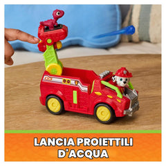 PAW Patrol Dino Movie – Marshall y camión de bomberos
