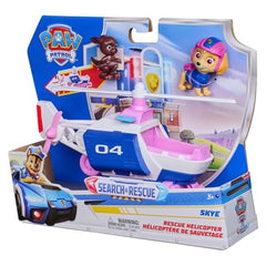 PAW Patrol Search & Rescue – Skye y helicóptero de retrofricción