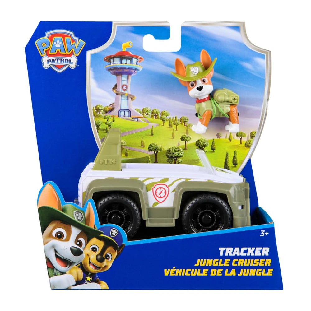 PAW Patrol – Tracker y todoterreno Jungle Cruiser
