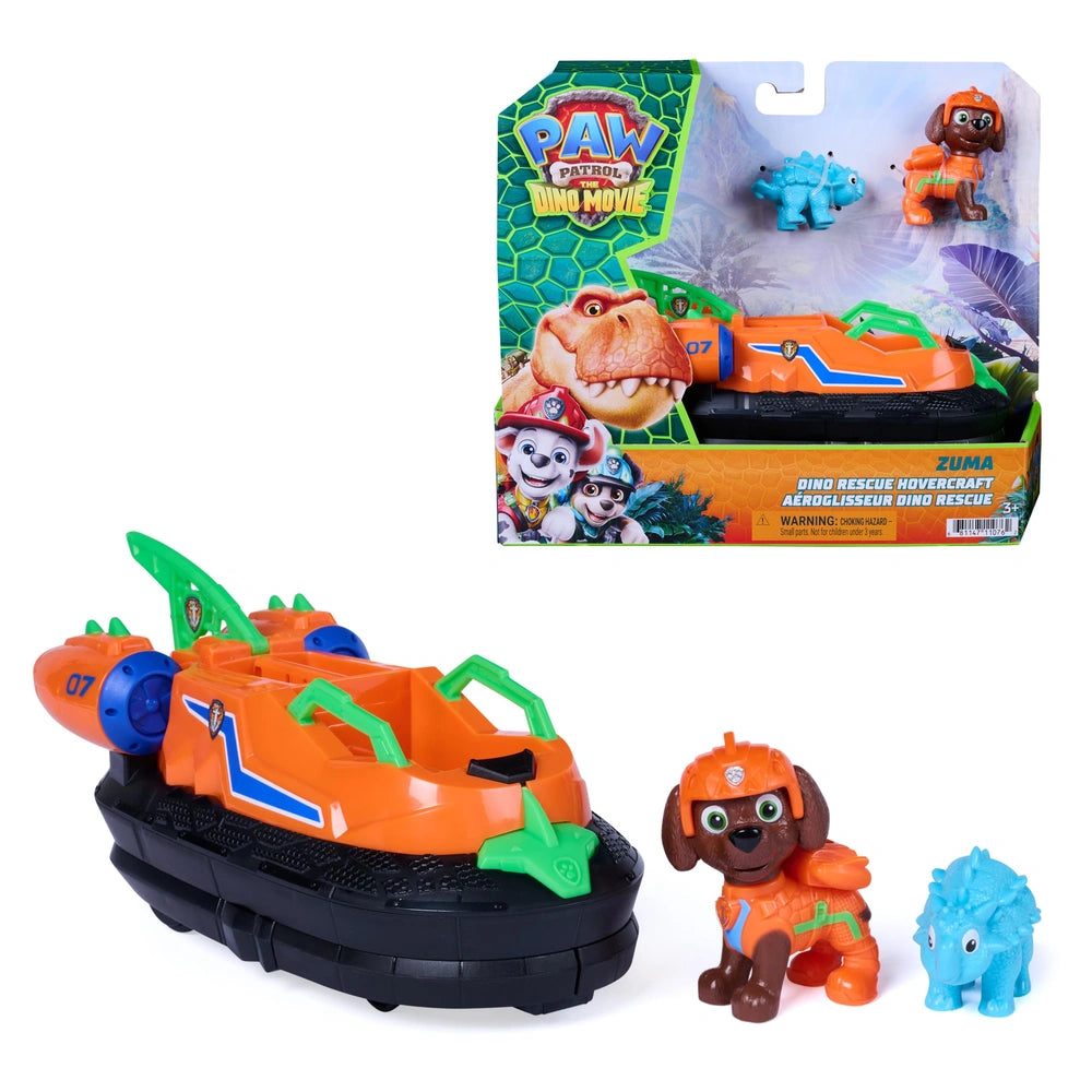 PAW Patrol Dino Movie – Zuma y aerodeslizador