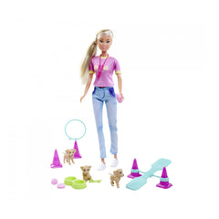 Steffi-Love - Juego de Entrenador de Perros - Muñecas - Juegos de Muñecas - Figuras de Juguete