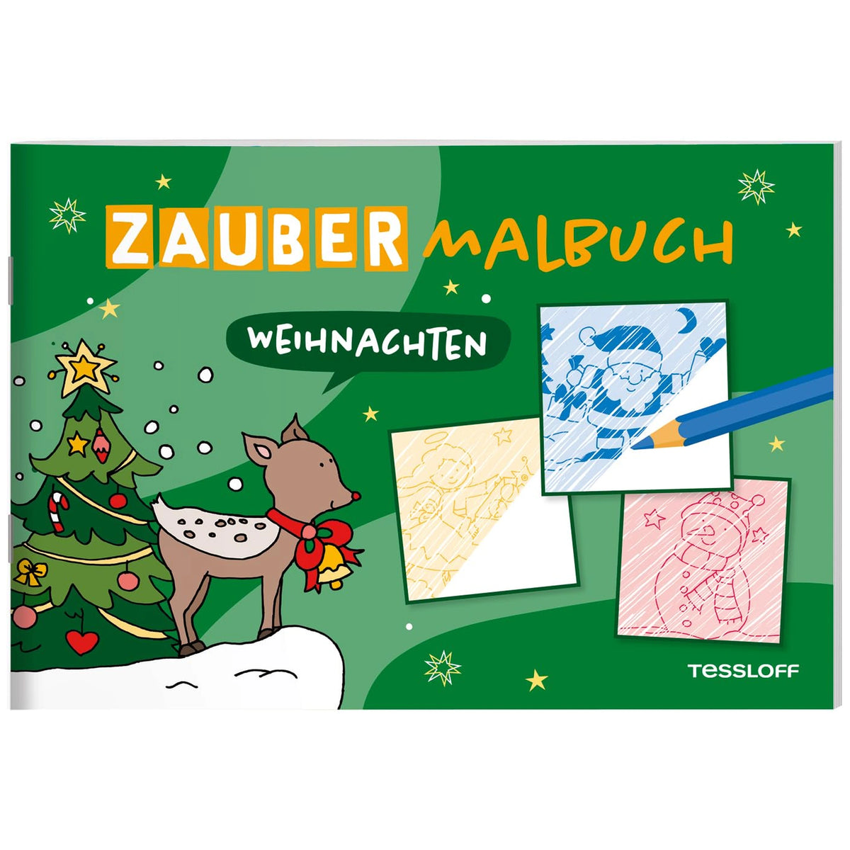 TESSLOFF - Magic Coloring Book - Arts & Crafts - German Edition