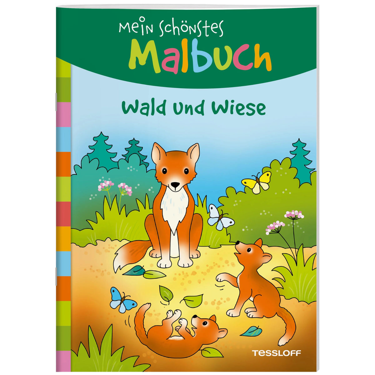 TESSLOFF - Mi libro de colorear más hermoso - Artes y manualidades - Edición en alemán