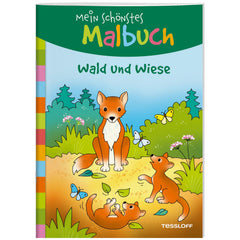 TESSLOFF - Mi libro de colorear más hermoso - Artes y manualidades - Edición en alemán