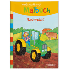 TESSLOFF - My Most Beautiful Coloring Book Farm - Arts & Crafts - German Edition