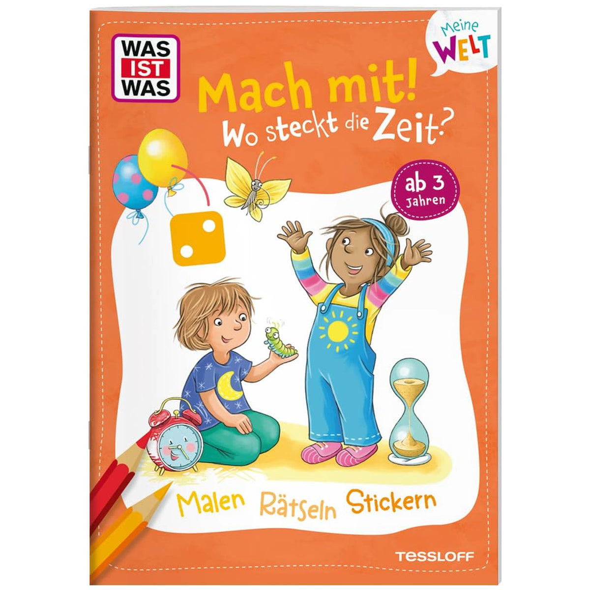 TESSLOFF - WAS IST WAS Mi Mundo Hazlo Con Dónde Está El Tiempo - Juguetes Educativos - Edición Alemana