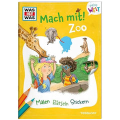 TESSLOFF - WAS IST WAS Mi Mundo Participa Zoo - Juguetes Educativos - Edición Alemana