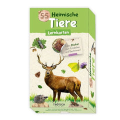 TROTSCH - Tarjetas de Aprendizaje Animales Nativos Libros - Edición Alemana
