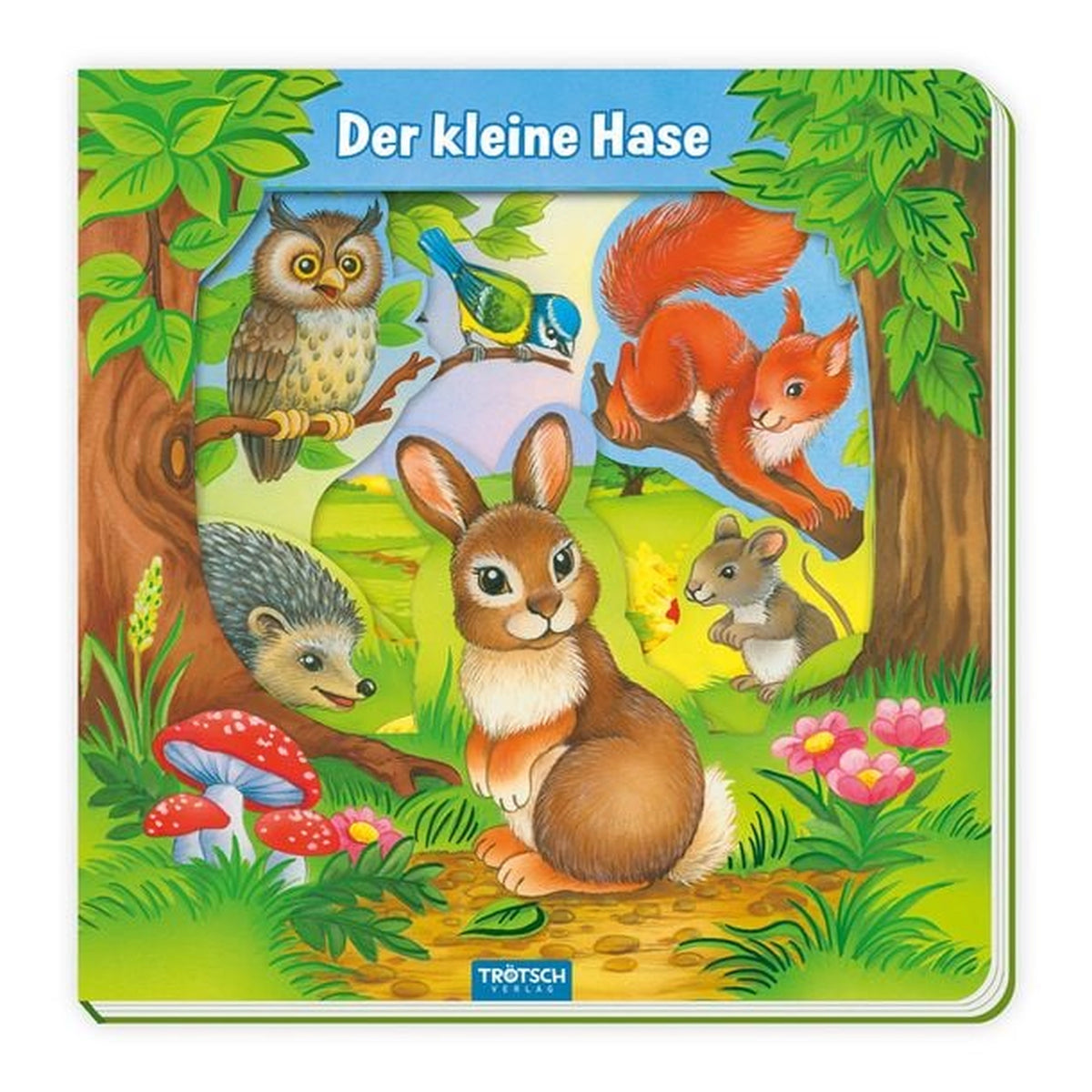TROTSCH - Little Rabbit Window Book Books - German Edition