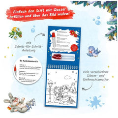 TROTSCH - Diversión con Pintura de Agua Manualidades y Artes Navideñas - Edición Alemana