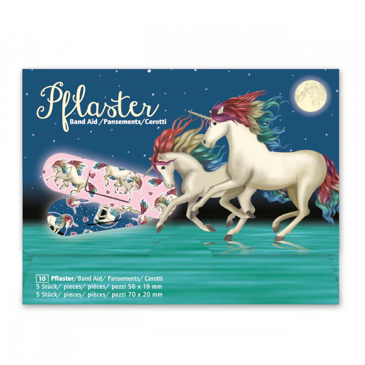 TapirElla Parches de Unicornio 20 Pcs Lunabelle