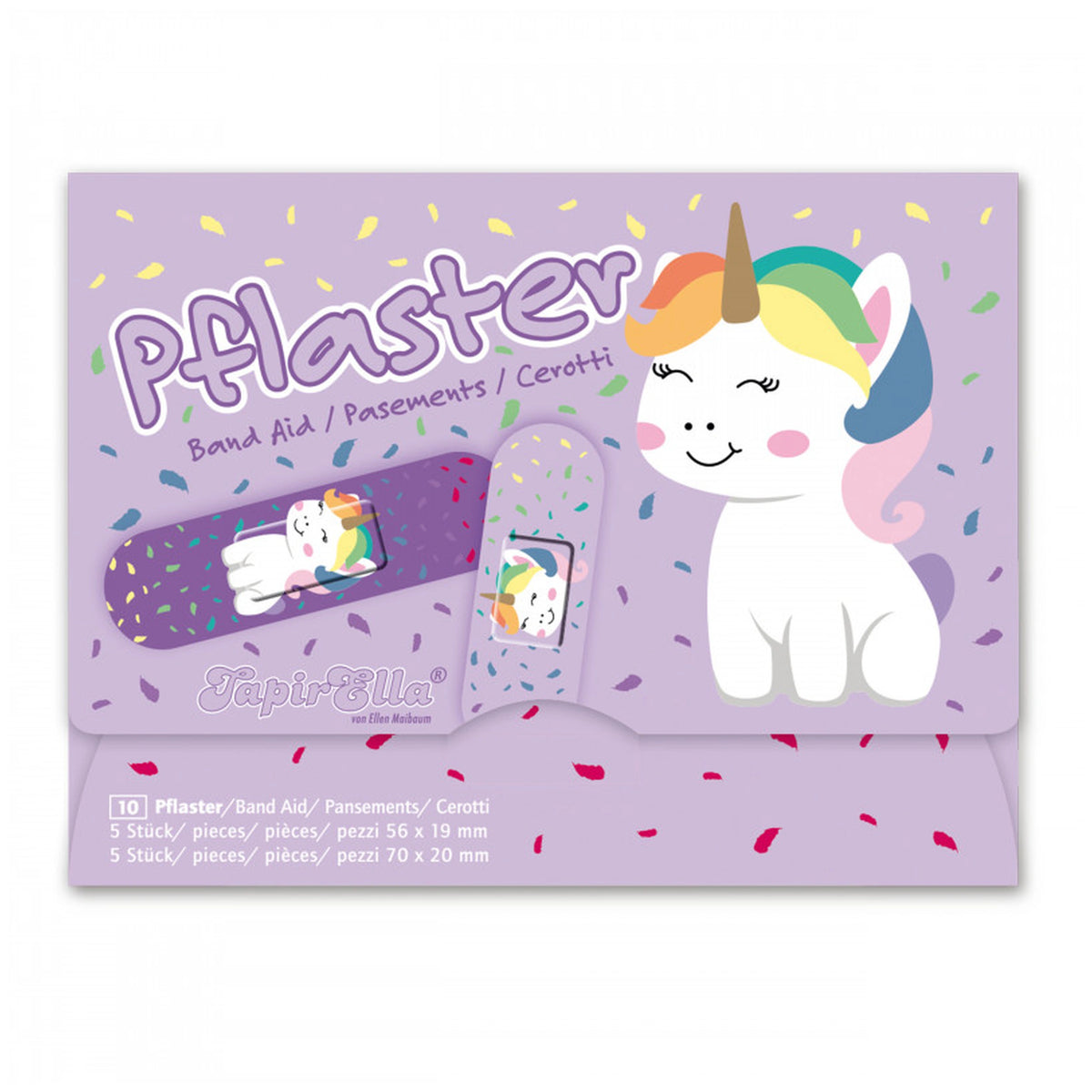 TapirElla Parches de Unicornio 20 Pcs