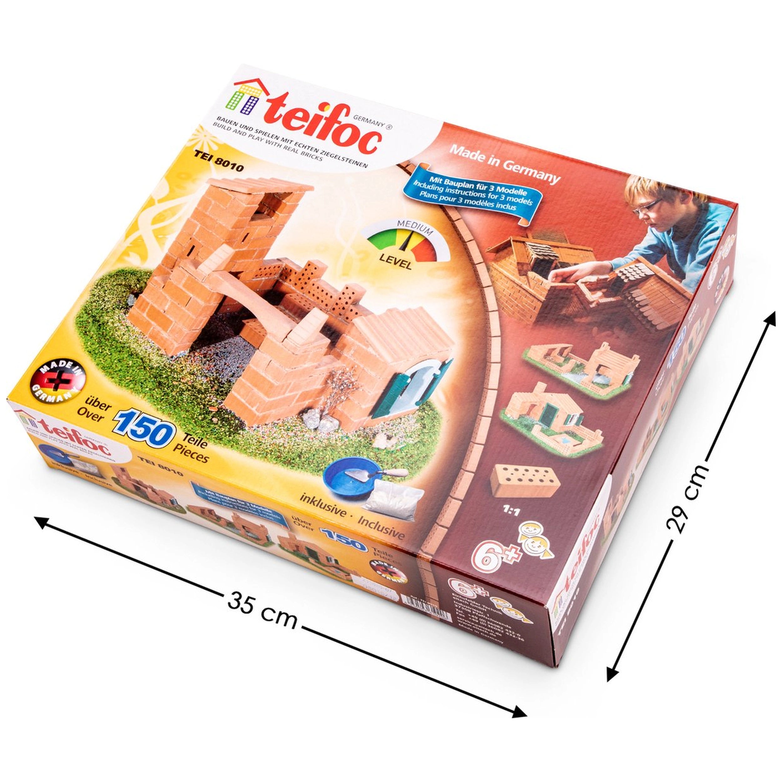 Teifoc - Castillo-Casa 150 Pzs - Artes y Manualidades