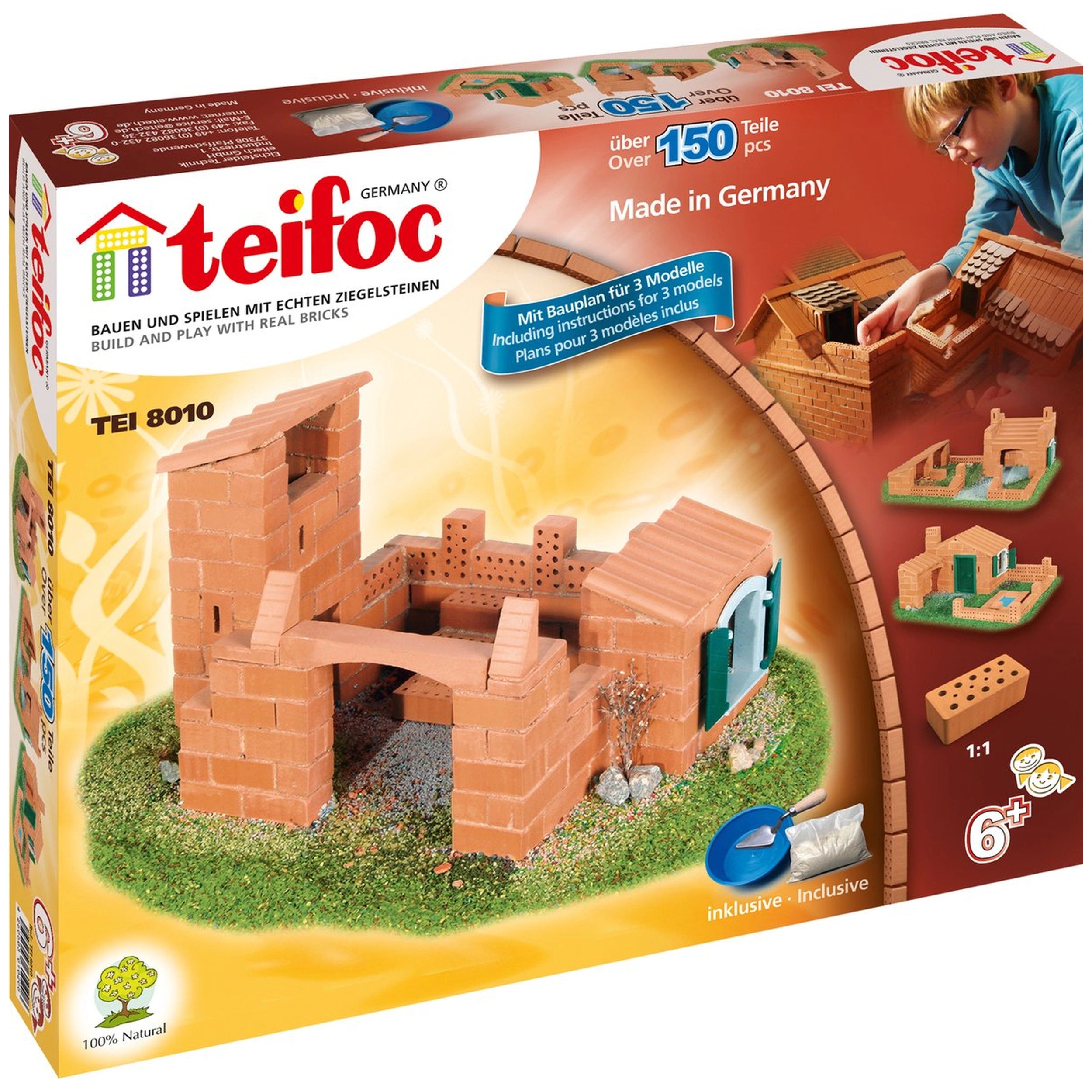 Teifoc - Castillo-Casa 150 Pzs - Artes y Manualidades