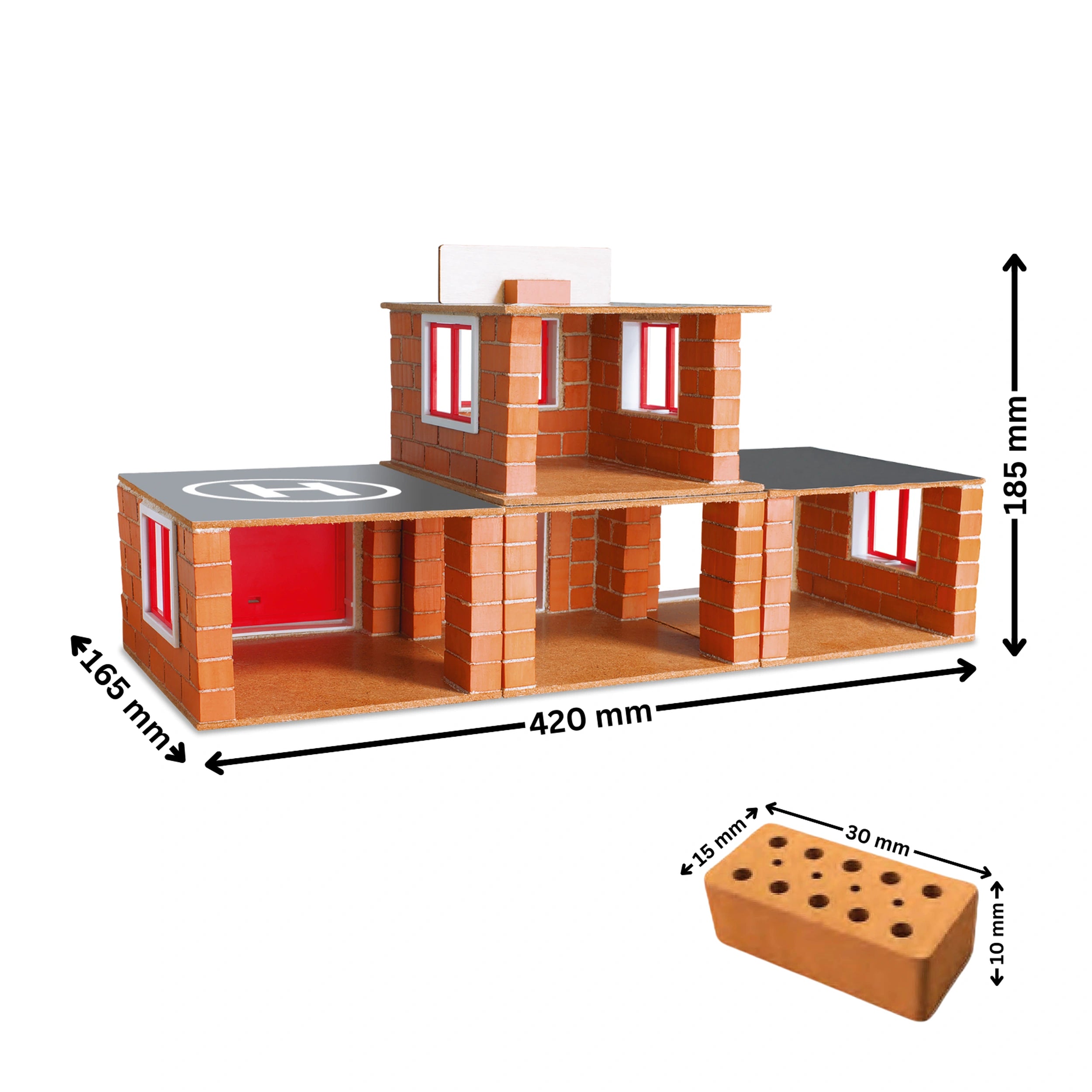 Teifoc - Fire Station 220 Pcs - Arts & Crafts