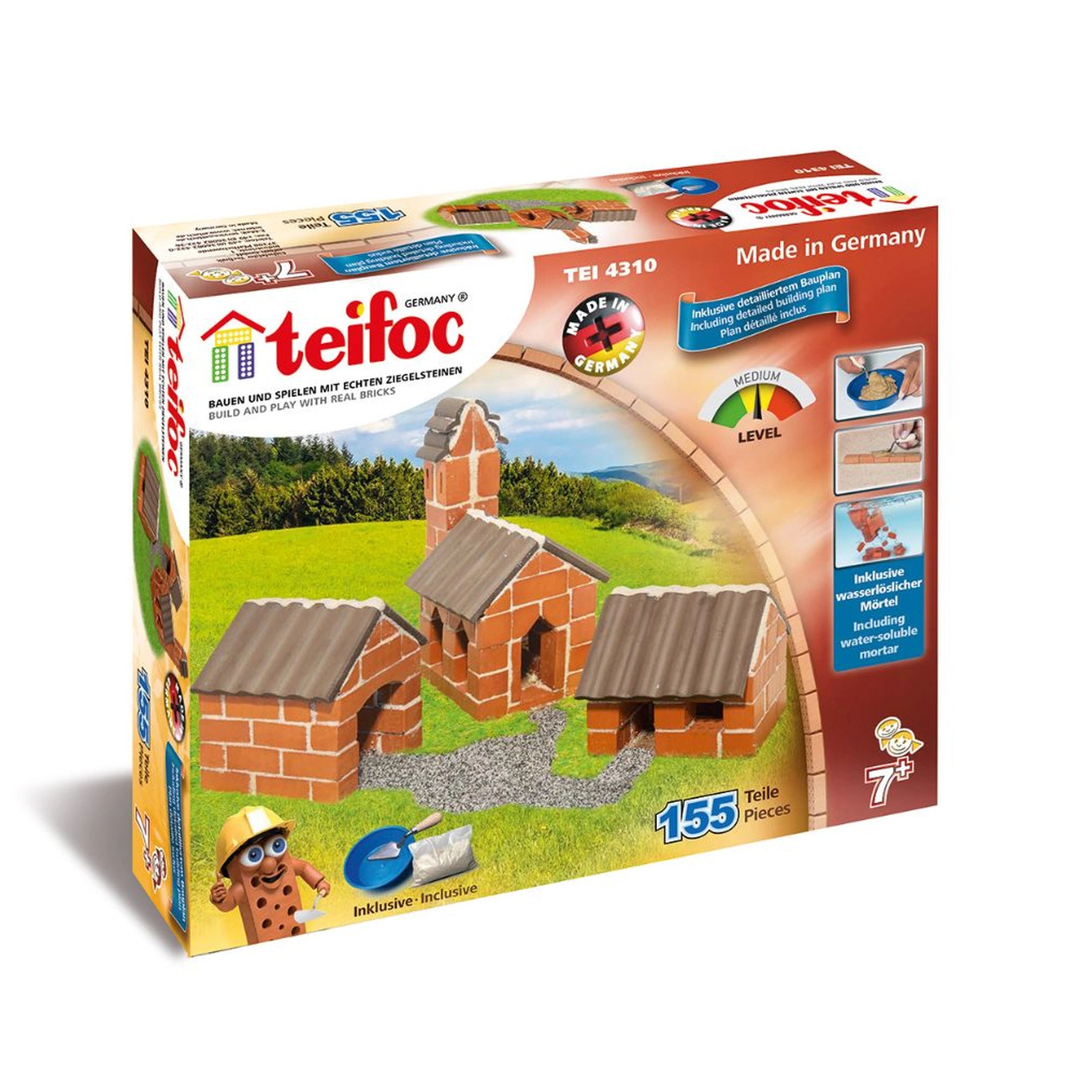 Teifoc - Village 155 Pcs - Arts & Crafts