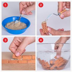 Teifoc - Water-soluble mortar 1 Kg - Arts & Crafts