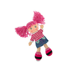 Teorema - Muñecas - Muñeca de peluche Carlotta - Pelo colorido - 3+ Años