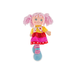 Teorema - Muñecas - Muñeca de peluche Carlotta - Pelo colorido - 3+ Años