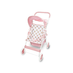 Teorema - Dolls Playsets - Baby Teo Doll Stroller - Bear Pattern - 3 Years - Educational Role-Play