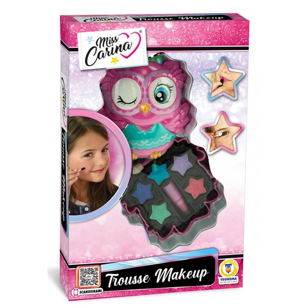 Teorema - Set de Maquillaje Miss Carina Trousse Owl - Maquillaje