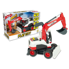 Teorema - Play Vehicles - Friction-Powered Excavator - 3 Years - Educational Play