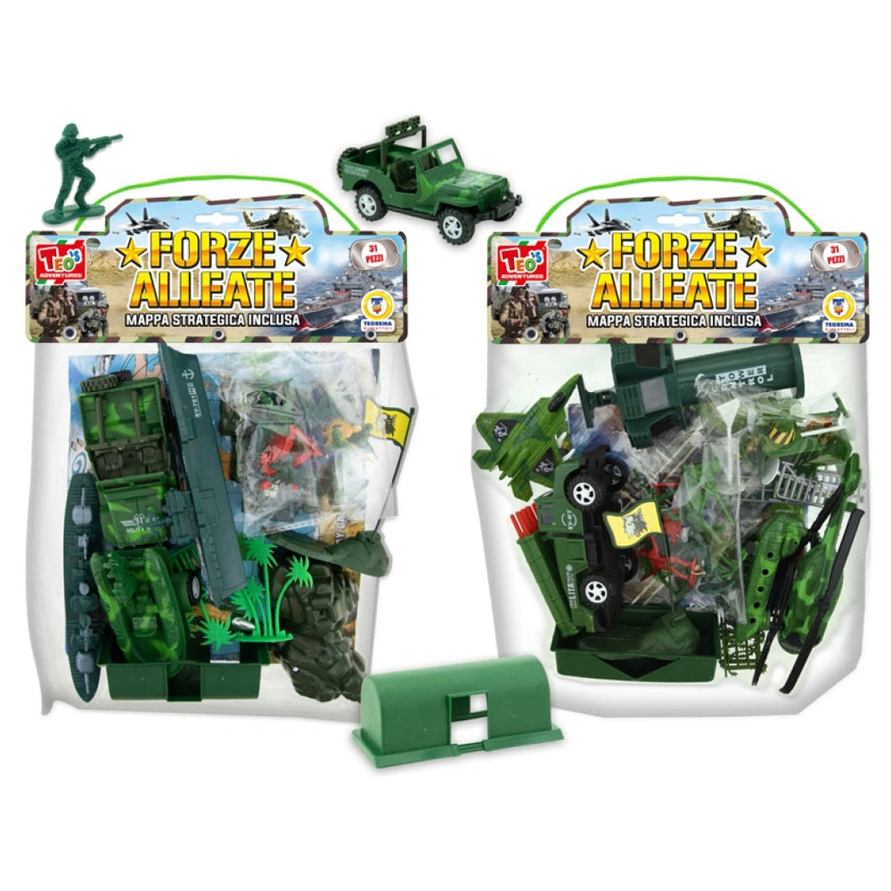 Teorema - Sets de juego - Teo's Adventures Fuerzas Aliadas - Verde - 3+ Años