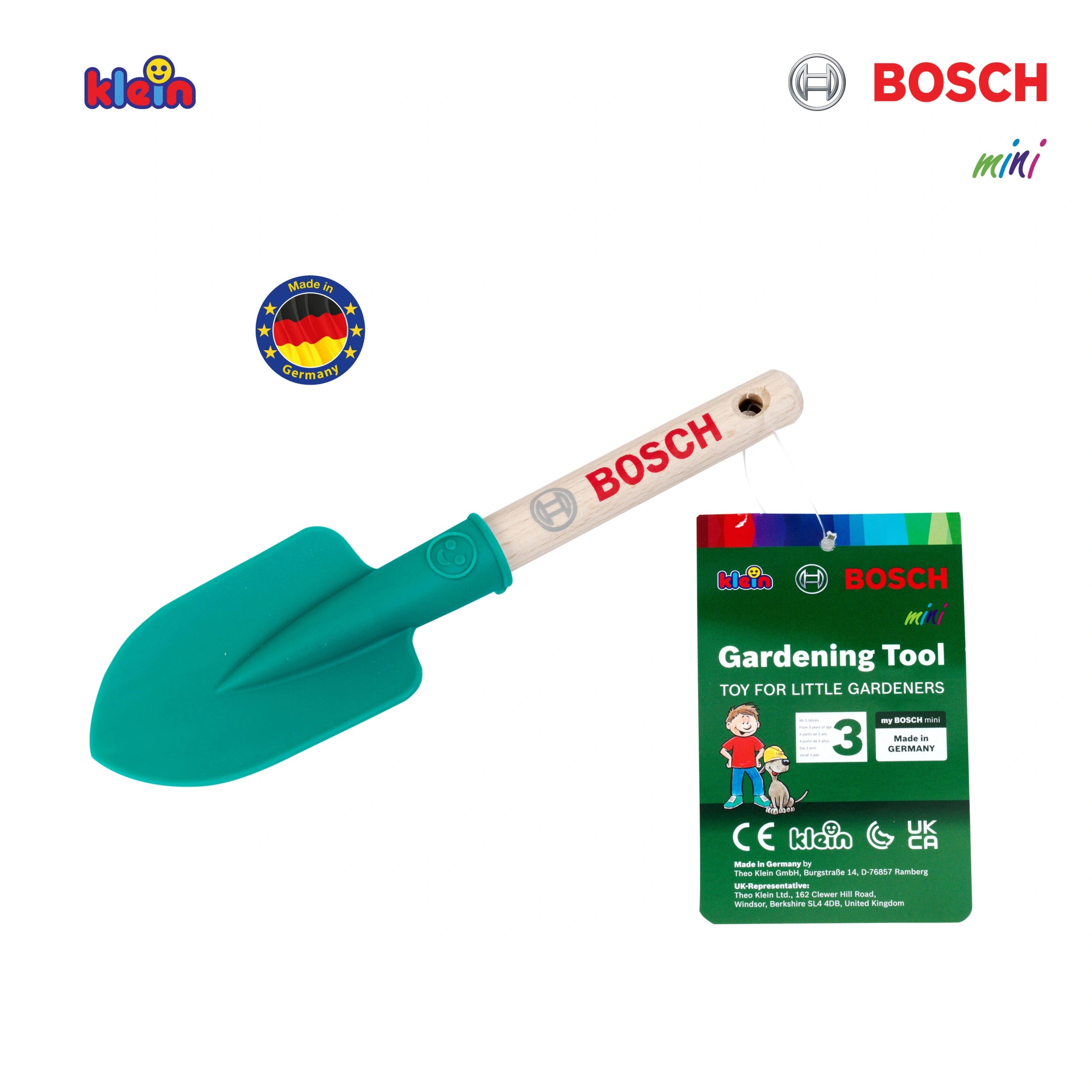 Theo Klein - Bosch Garden - Hand Shovel Round Short - Outdoor Play Equipment
