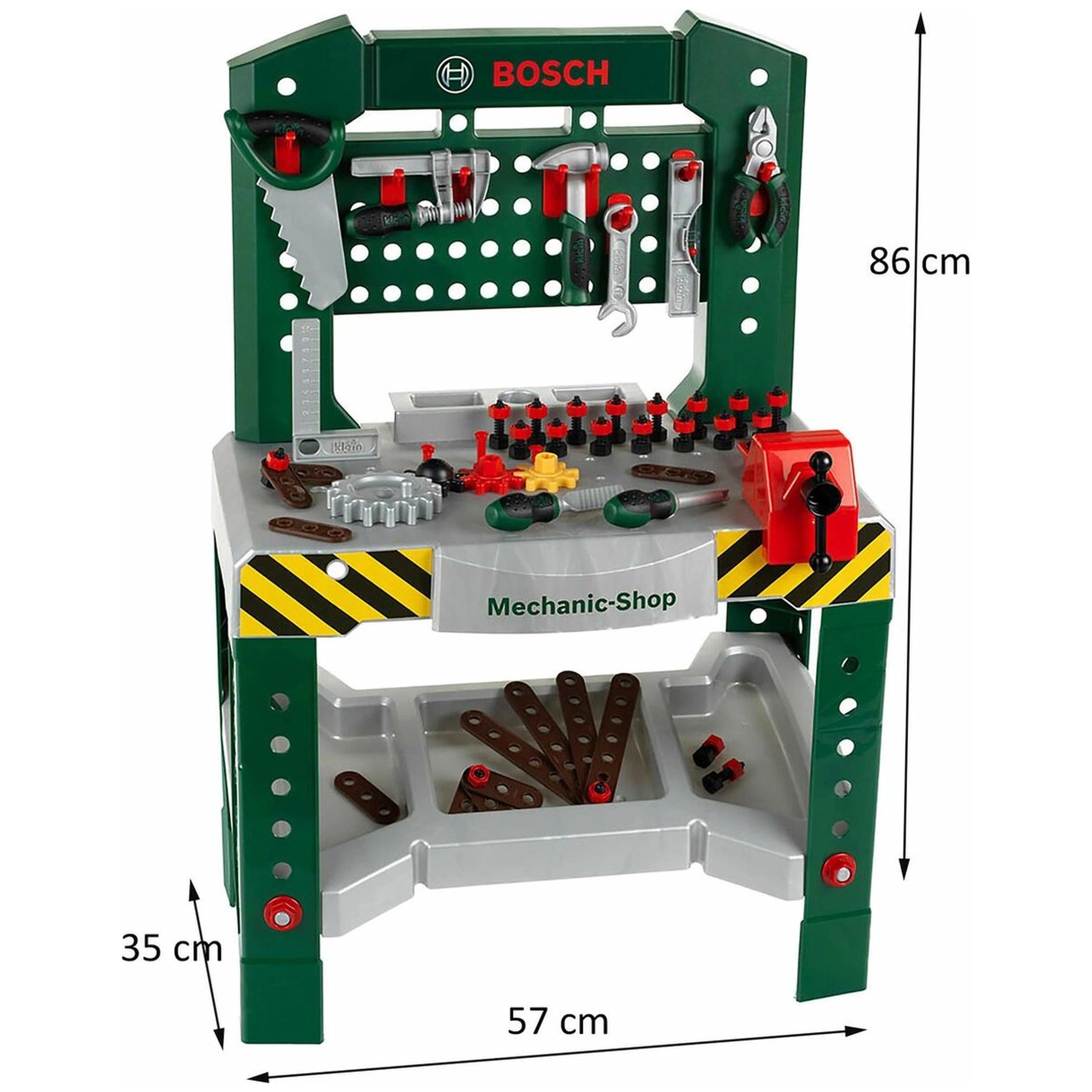 Theo Klein - Bosch - Workbench 77 Pcs - Pretend Professions And Role Playing