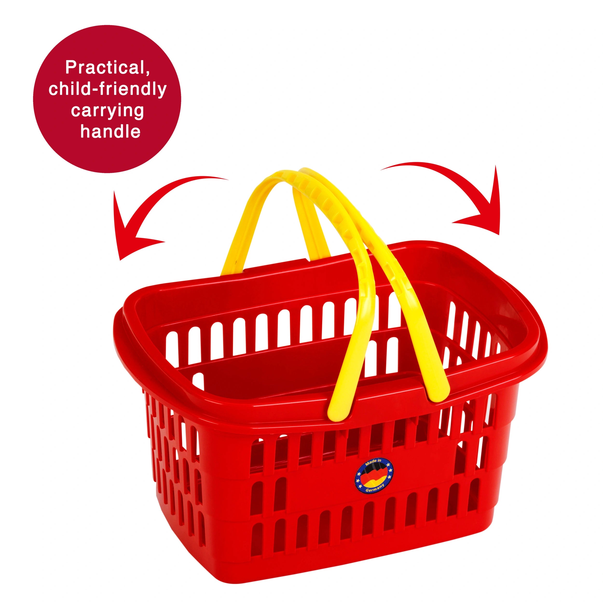 Theo Klein - Shopping Basket Filled With Products From Germany - Pretend Professions And Role Playing
