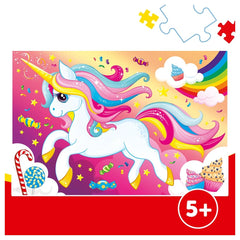 Trefl - Puzzle de 100 Piezas - Unicornio Hermoso - Puzzles - 5 - TRF16386