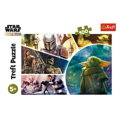 Trefl - 100 Piece Puzzle - The Mandalorian The Child - Puzzles Age +5 - TRF16413