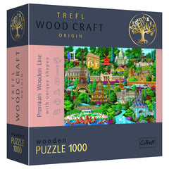 Trefl - Woodcraft French Alley - Puzzles - 14+ - TRF20142