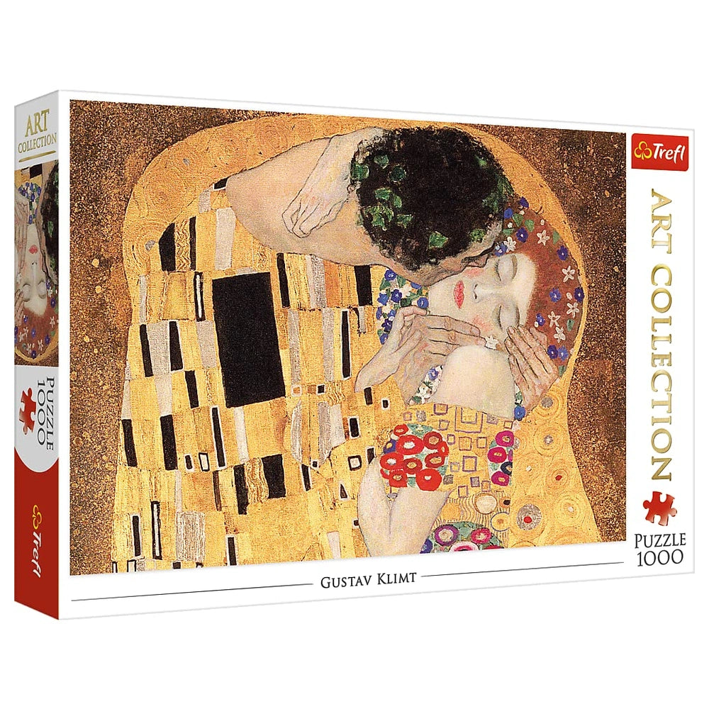 Trefl - 1000 Piece Puzzle - Art Collection The Kiss - Puzzles Age +14 - TRF10559