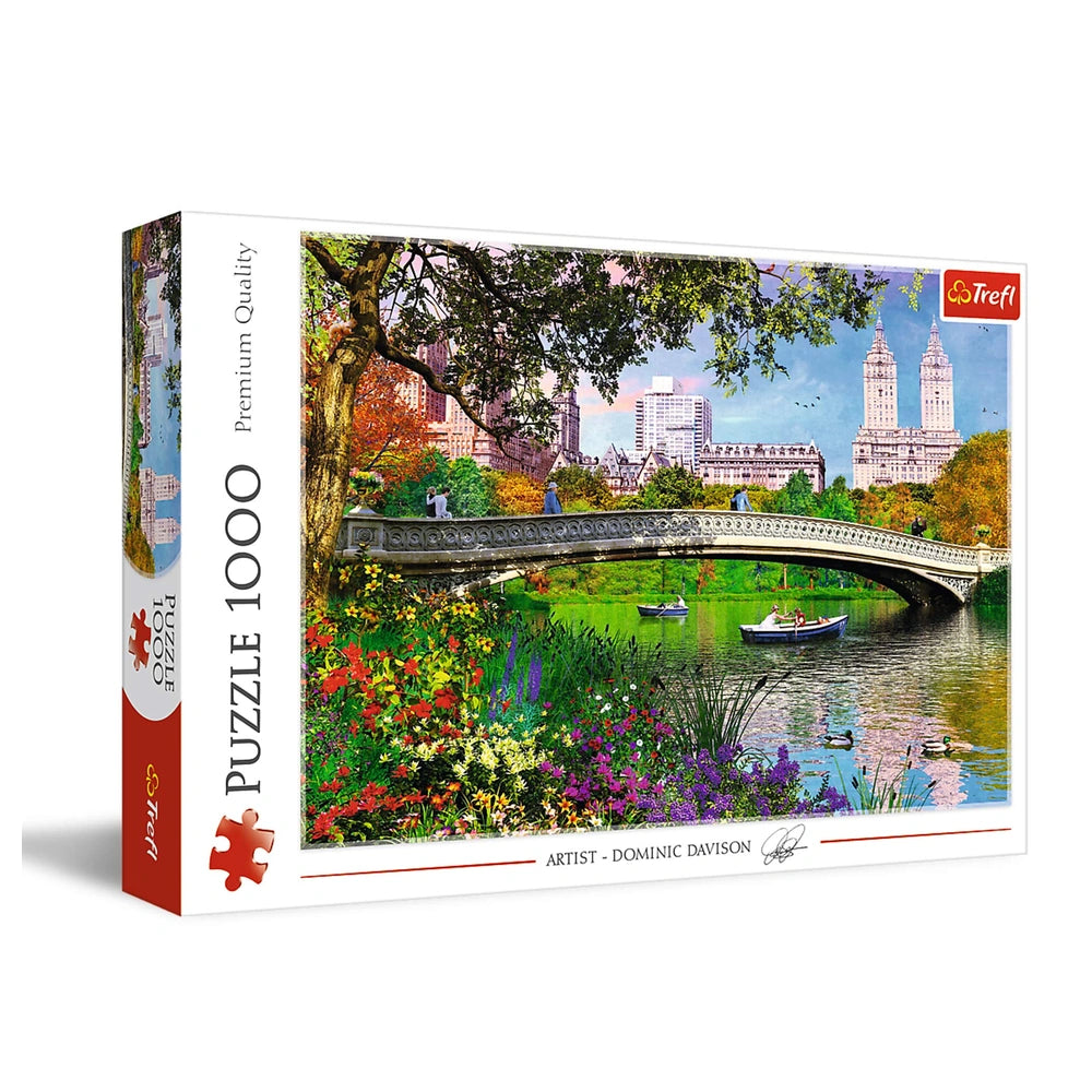 Trefl - Rompecabezas de 1000 Piezas - Puzzles - 14 - Central Park - TRF10467