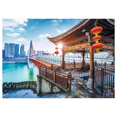 Trefl - 1000 Piece Puzzle - Chongqing, China - Puzzles Age +14 - TRF10721